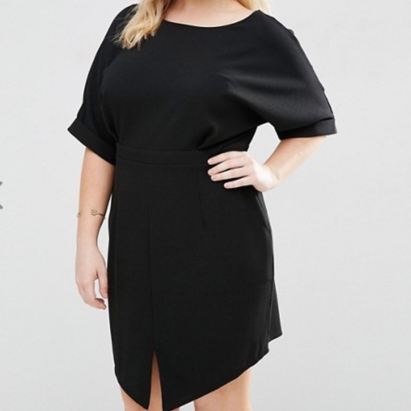 ASOS Curve Dresses & Skirts - ASOS Curve Black Mini Wiggle Work Dress